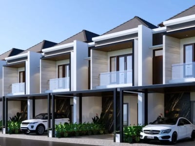 HUNIAN SEMI VILLA SANGAT BAGUS DAN NYAMAN VIEW SAWAH DI DENPASAR SELATAN - Thumbnail 1
