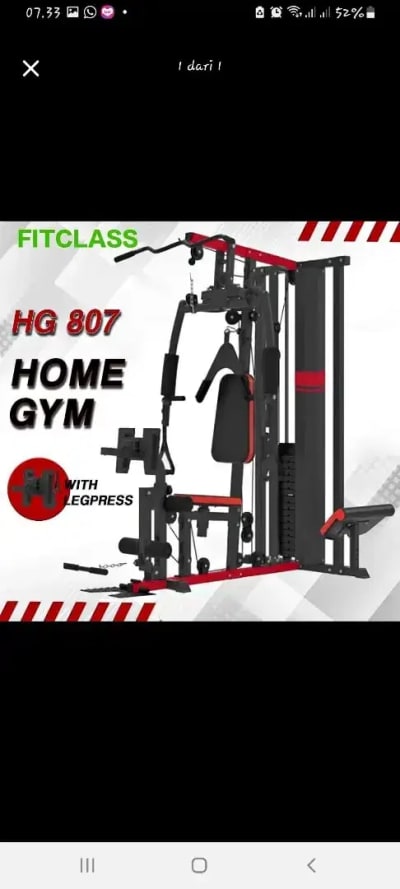 Home gym 1 sisi + Leg Press - Thumbnail 4