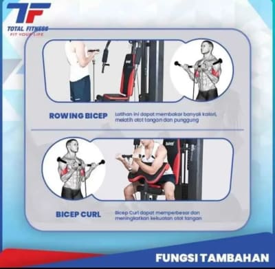 Home gym 1 sisi + Leg Press - Thumbnail 6