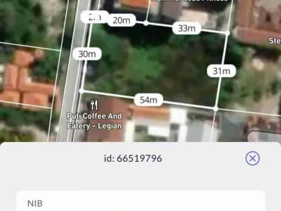 Tanah Prime Di Jalan Pandawa Legian Kuta Dkt Dewi Sri Nakula Seminyak - Thumbnail 4