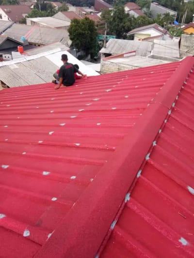 Kanopi Galvalum atap Spandek, Alderon dan Solartuff - Thumbnail 7