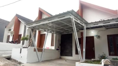 Kanopi Galvalum atap Spandek, Alderon dan Solartuff - Thumbnail 10