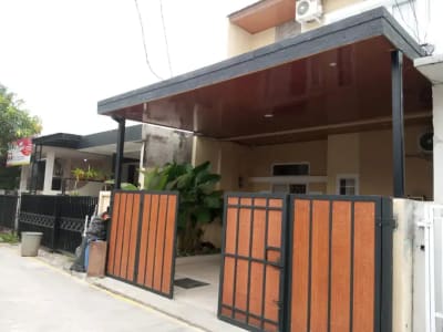 Kanopi baja ringan galvalum , kanopi alderon UPVC, plafon PVC - Thumbnail 6