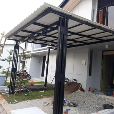 Kanopi baja ringan galvalum , kanopi alderon UPVC, plafon PVC - Thumbnail 4