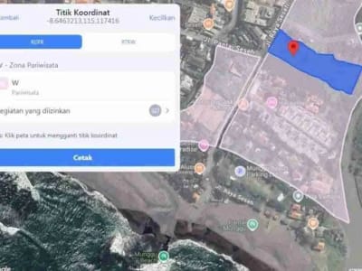 TANAH JALAN UTAMA PANTAI SESEH BADUNG BALI - Thumbnail 5