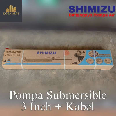 Pompa Air Celup Submersible Pump Shimizu 1/2 HP 3 Inch Kabel 40 Meter - Thumbnail 4
