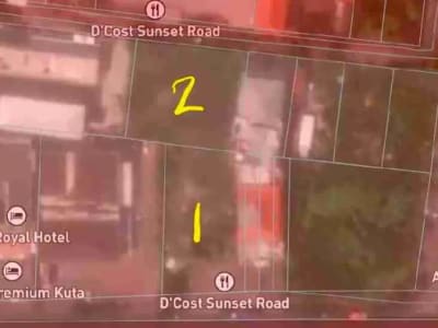 Lahan 2.352 m² di By Pass Sunset Road Kuta Akses Dua Sisi - Thumbnail 8