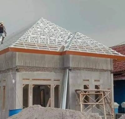 Kanopi baja ringan, kanopi alderon UPVC plafon PVC - Thumbnail 8