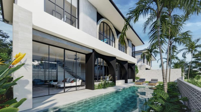 NEW MODERN VILLA / MUNGGU AREA PEACEFUL LOCATION. - Real Estate in Bali