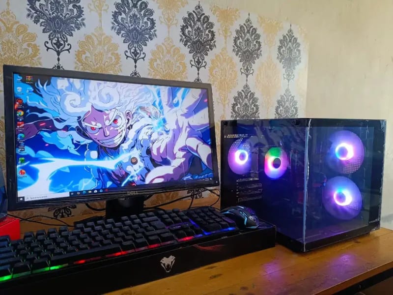 PC FULLSET CORE i5 GEN-4, RAM 8GB DDR3, SSD 240GB, HDD 1TB, layar 22 - Electronics in Bali