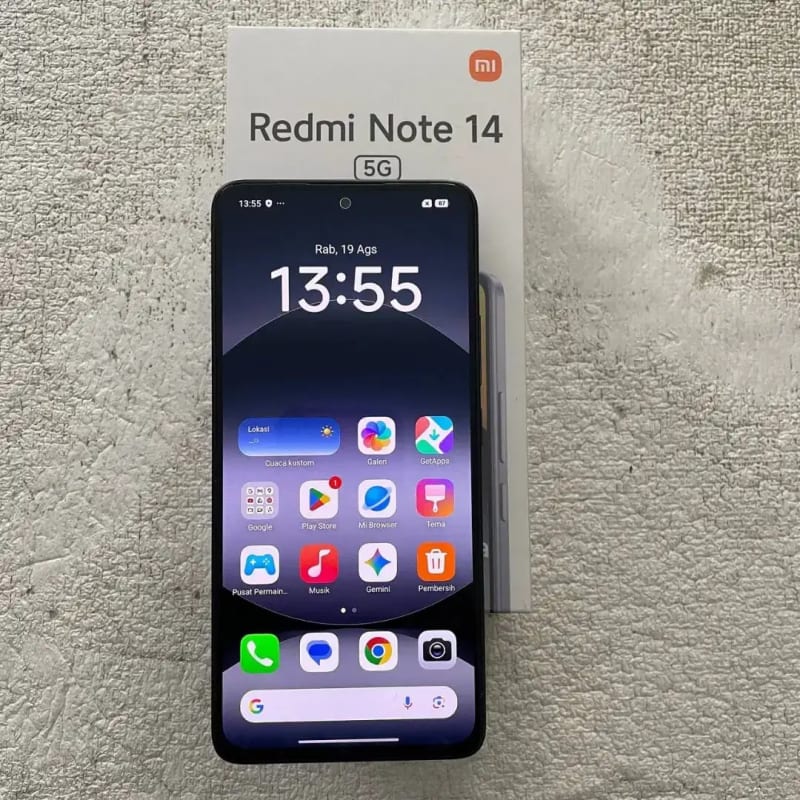 Redmi Note 14 5G Warna Midnight Black 12/512GB - Other in Bali