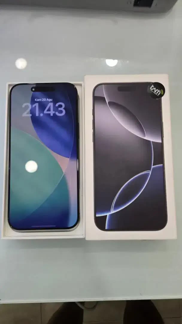 HP IPHONE 16 PRO MAX 256GB BLACK MASIH GARANSI RESMI - Electronics in Bali