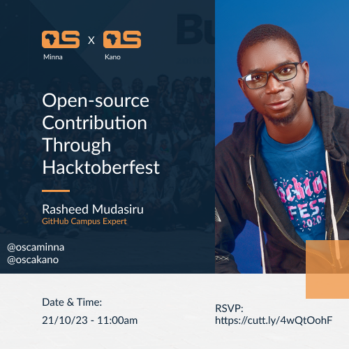Opensource Contribution Through HacktoberFest | OSCA-KANO && OSCA-MINNA