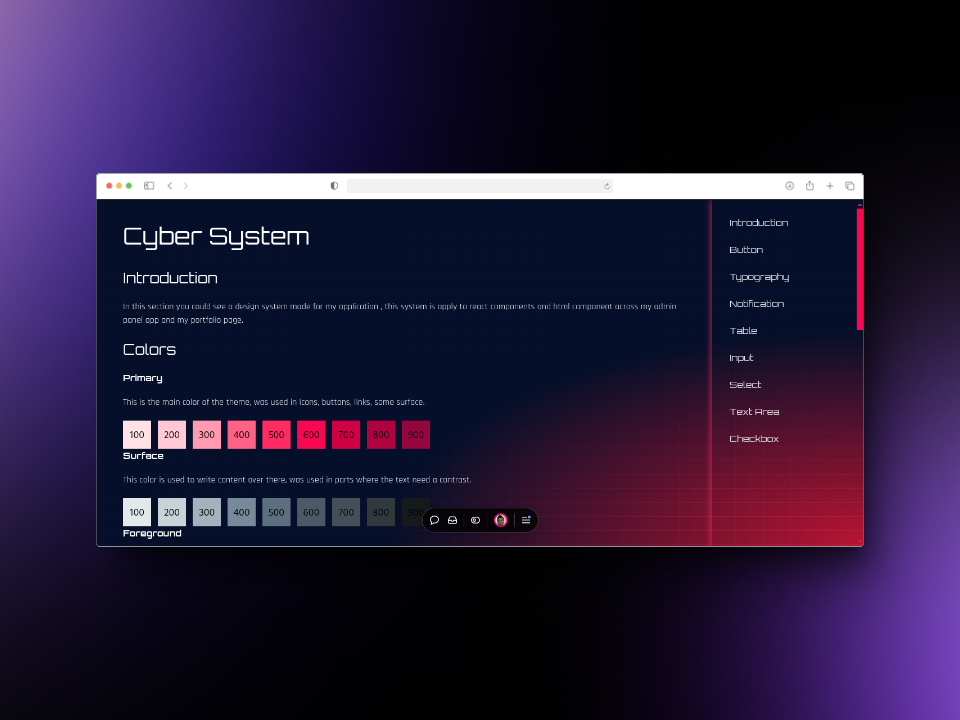 Imagen vista previa Cyborg hard ( Design System )