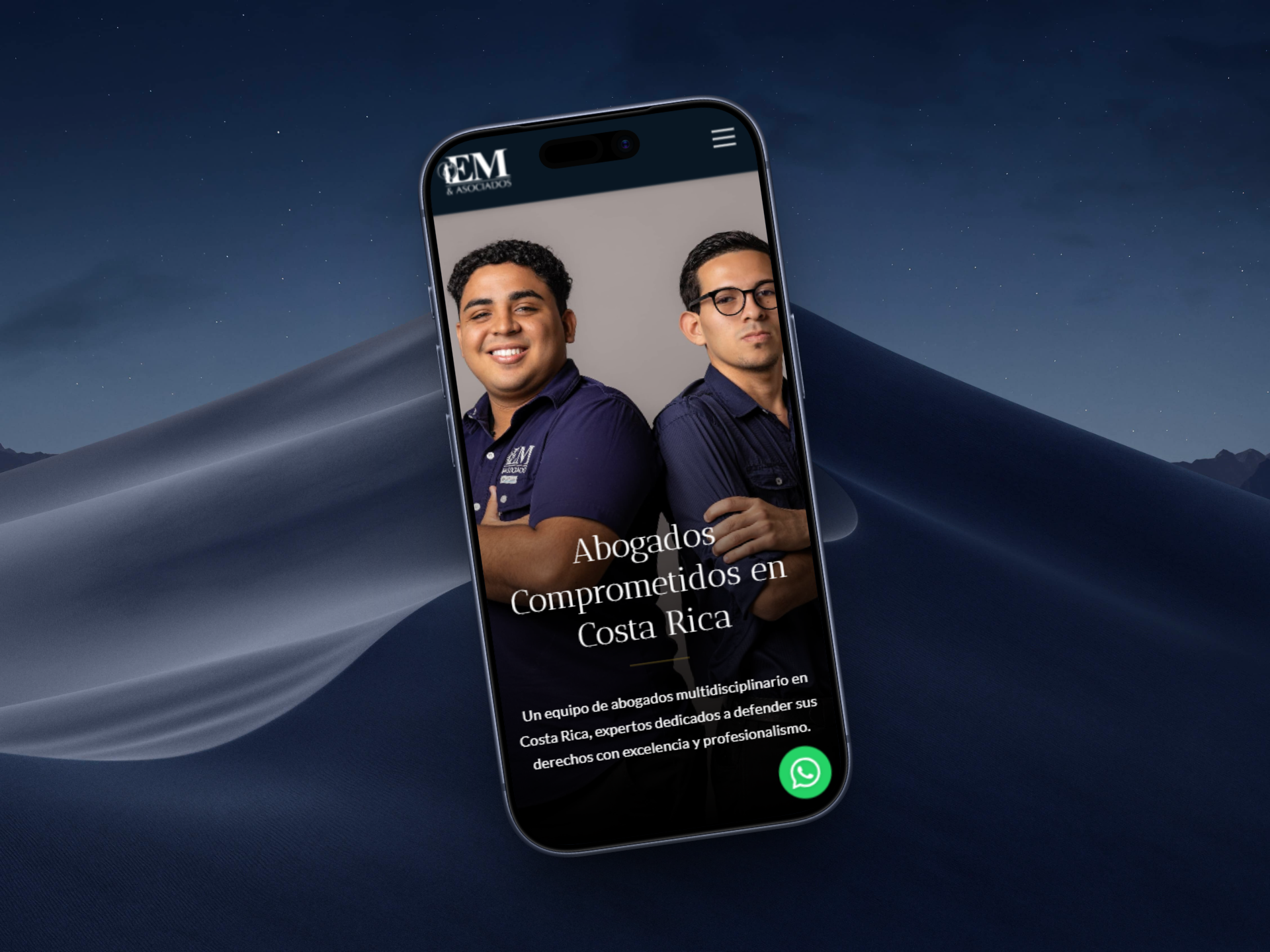 Vista previa del proyecto EM y Asociados