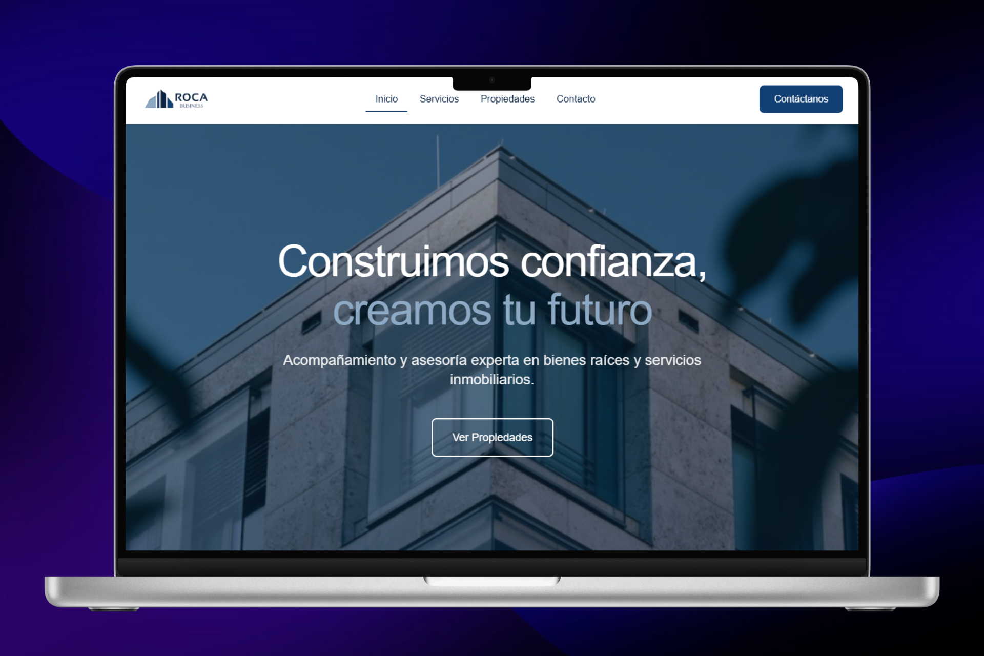 Vista previa del proyecto Roca Business