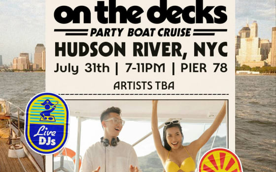 On The Decks - Boat Party