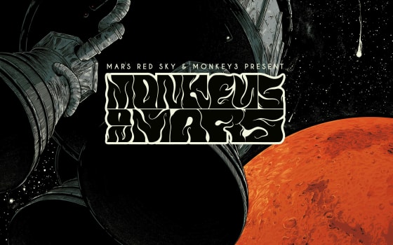 Monkeys On Mars: Monkey3 & Mars Red Sky