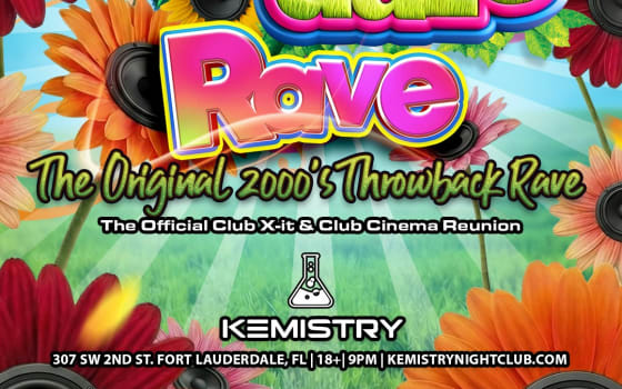 Maydaze RAVE   (The Official Club X-it & Club Cinema Reunion)