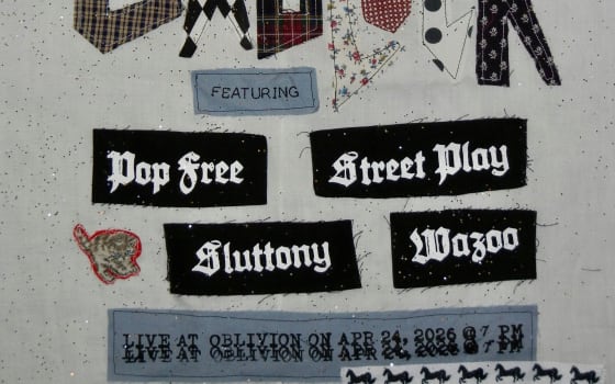 Pop Free, Street Play, Sluttony, Wazoo