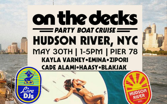 On The Decks - Boat Party