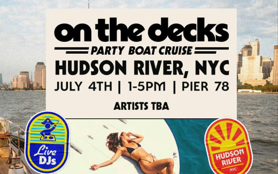 On The Decks - Boat Party