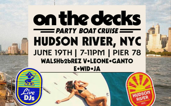 On The Decks - Boat Party