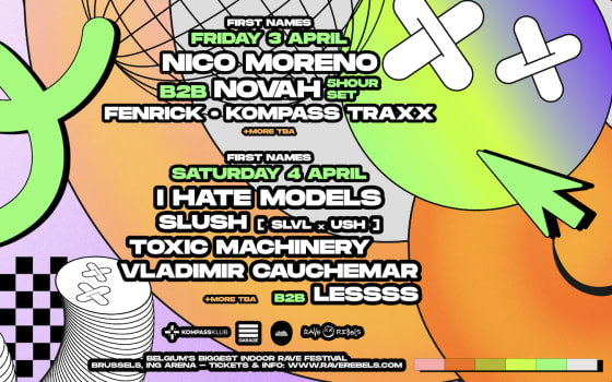 KOMPASS presents RAVE REBELS XXL WEEKENDER
