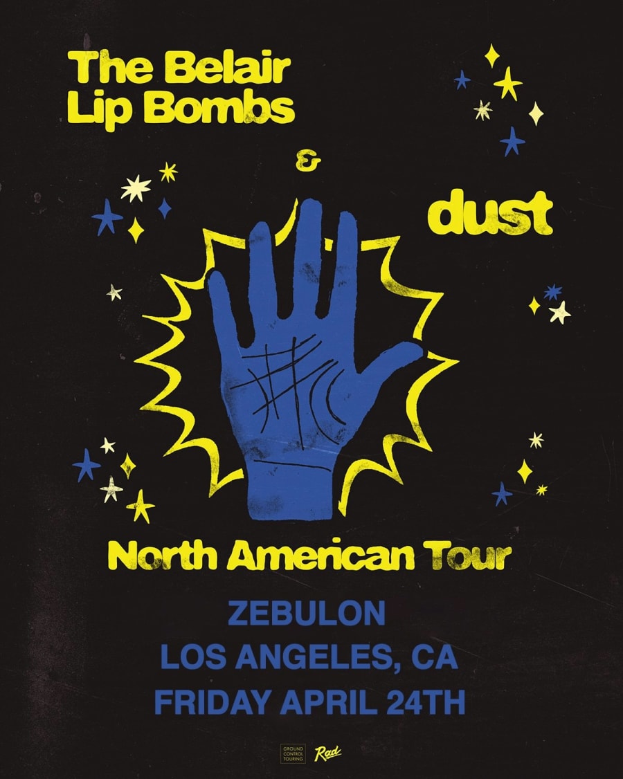 The Belair Lip Bombs, dust, Laveda 