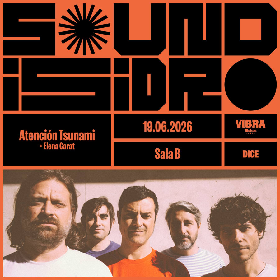 Atención Tsunami + Elena Carat en Sound Isidro