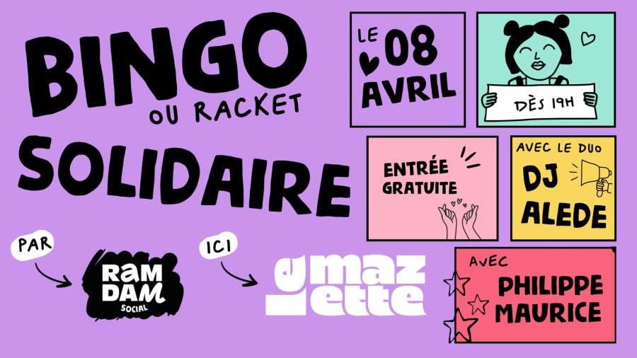 Bingo Solidaire par Ramdam Social : Bingo & DJ set !