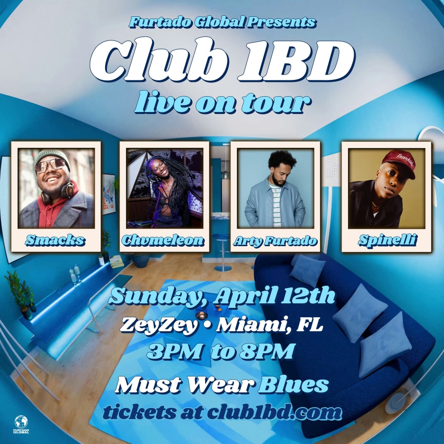 Club 1BD Miami ft. Arty Furtado, Chvmeleon, Smacks and Spinelli (Day Party)