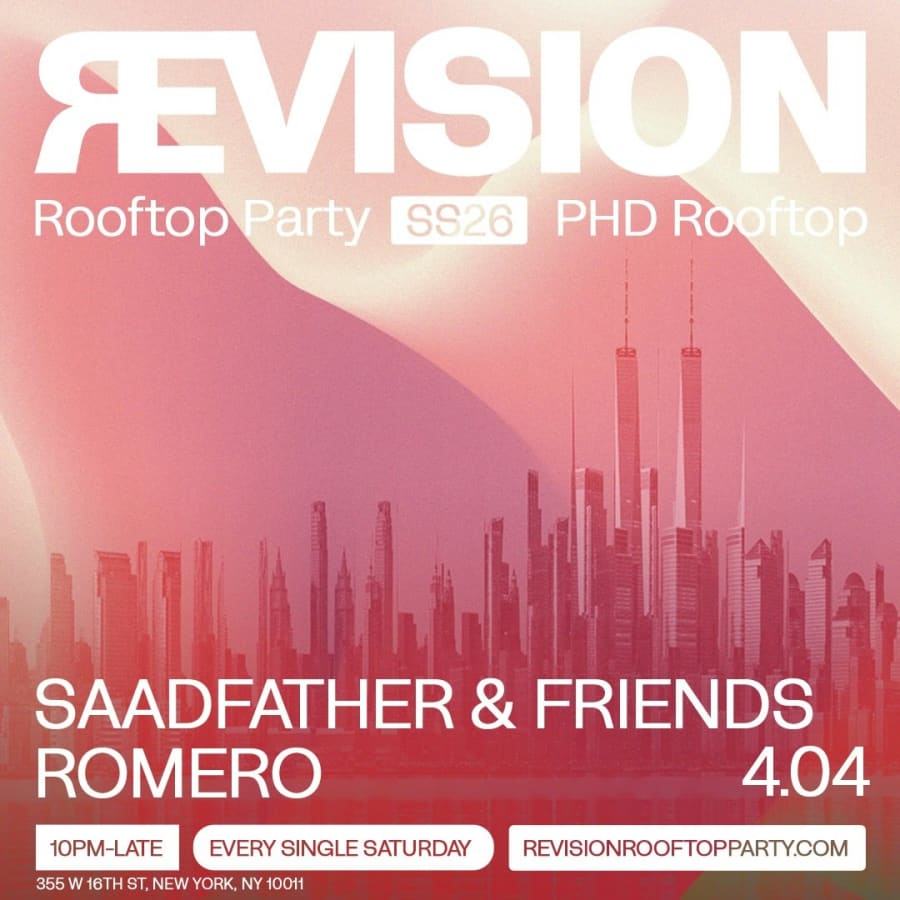 revision rooftop party // 4.04