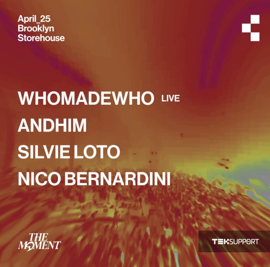 WhoMadeWho (live) presents The Moment 