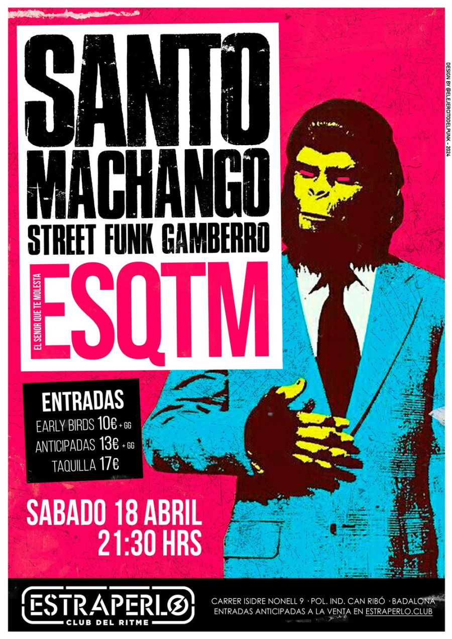 Santo Machango con El Señor Que Te Molesta