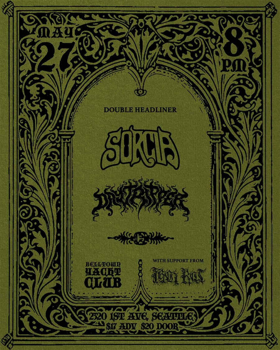 Sorcia, Daytripper, Iron Rot