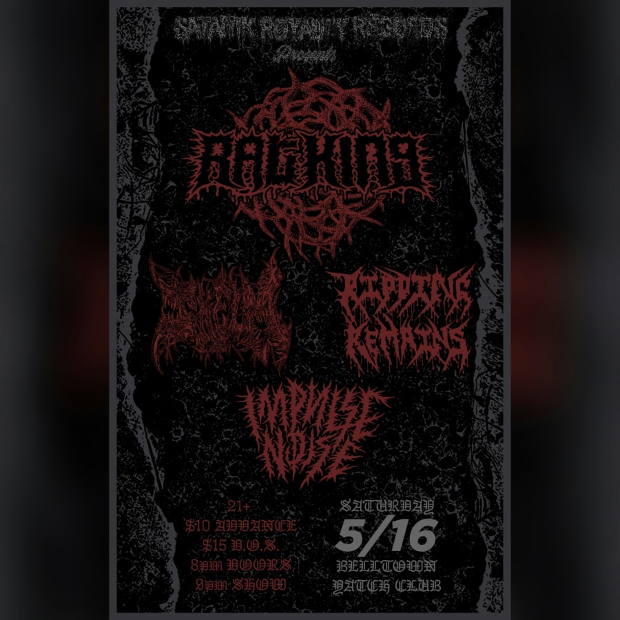 Rat King/Skelm/Ripping Remains/Impulse Noise