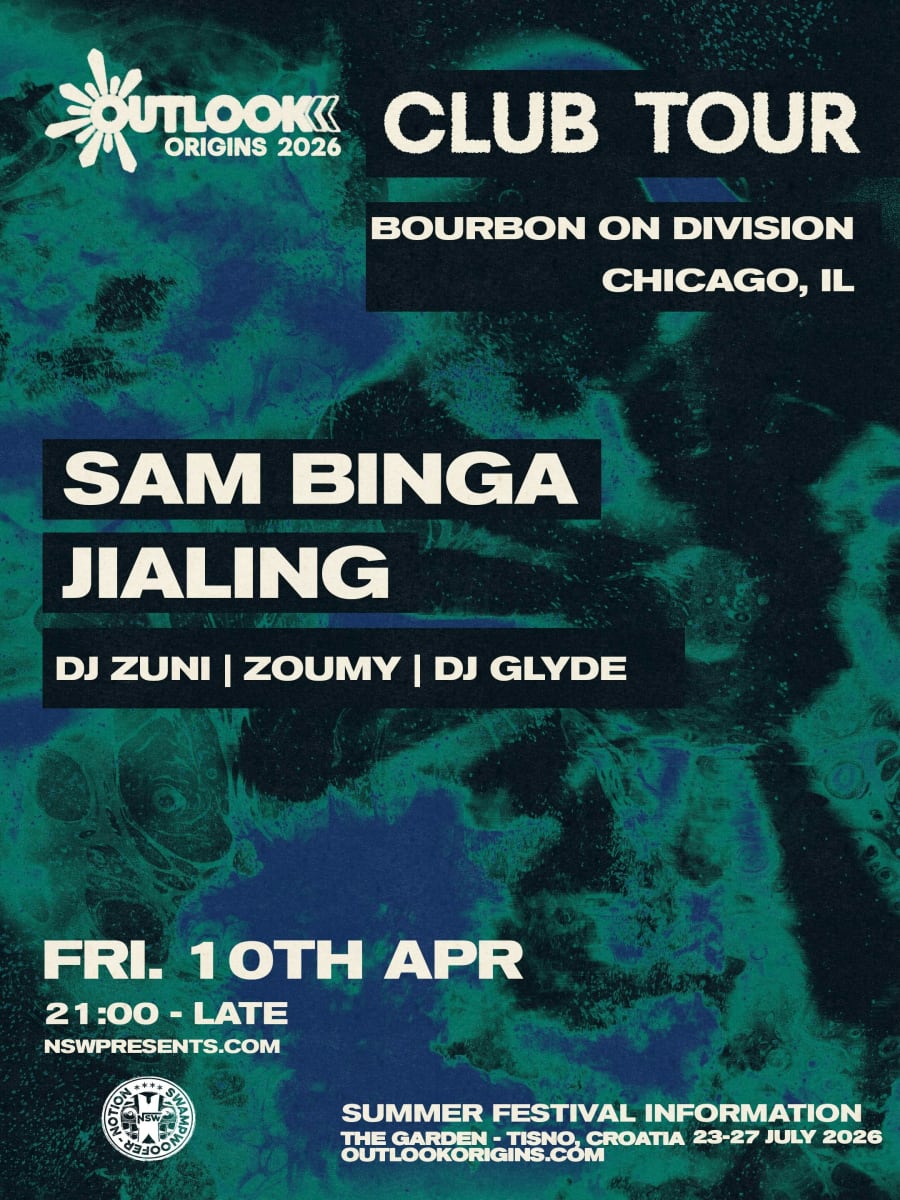 Outlook Club Tour: Sam Binga + Jialing