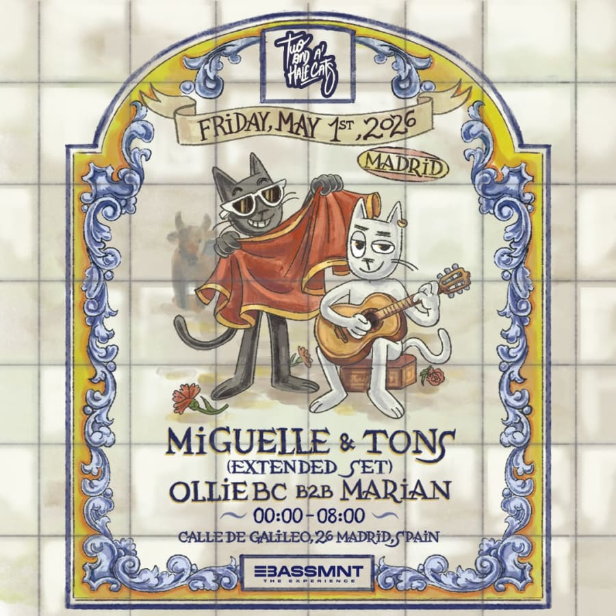 TWO AND A HALF CATS presents Miguelle & Tons (Extended Set)