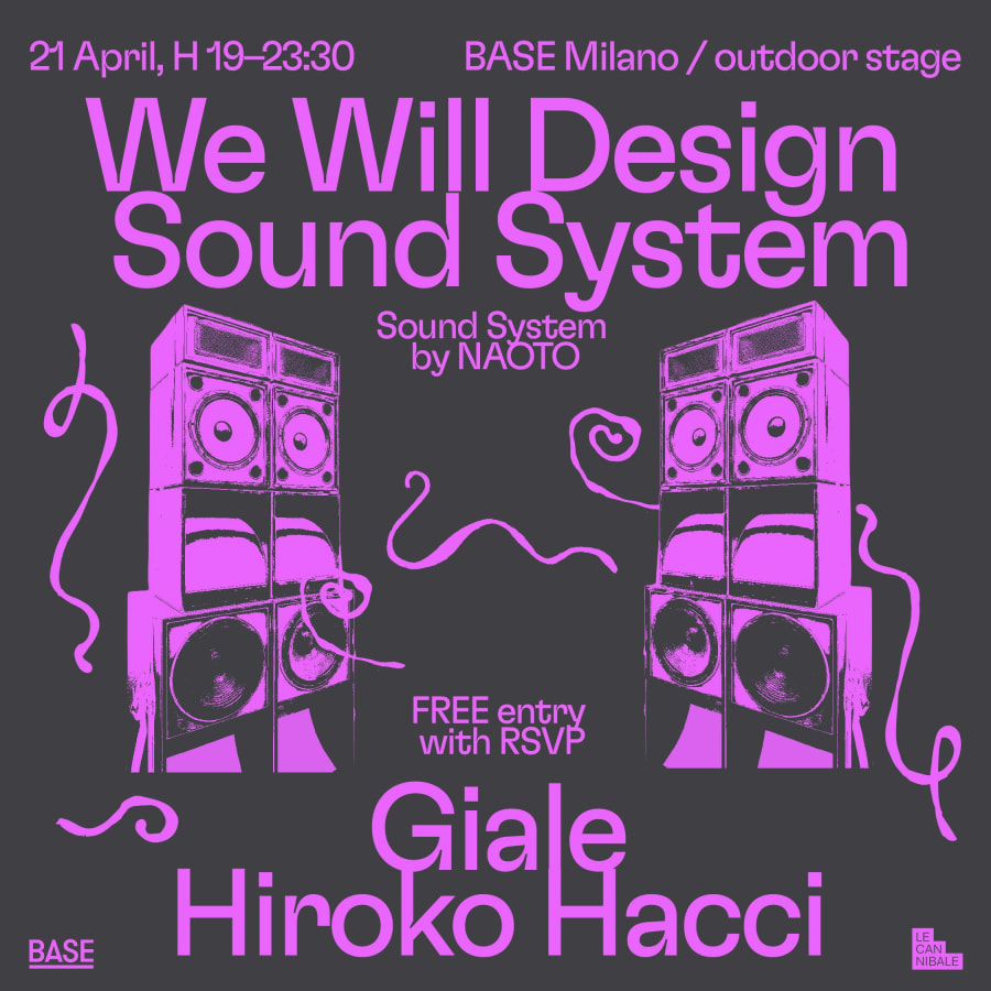 We Will Design Soundsystem - Giale, Hiroko Hacci