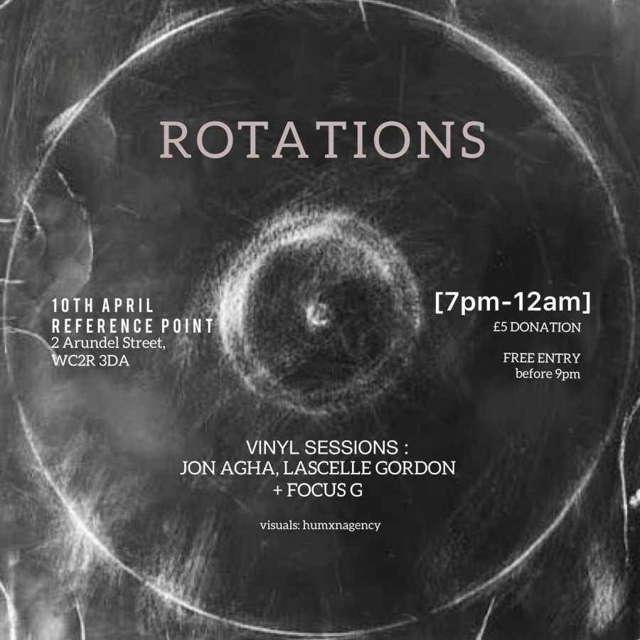 ROTATIONS - Vinyl Sessions at Reference Point