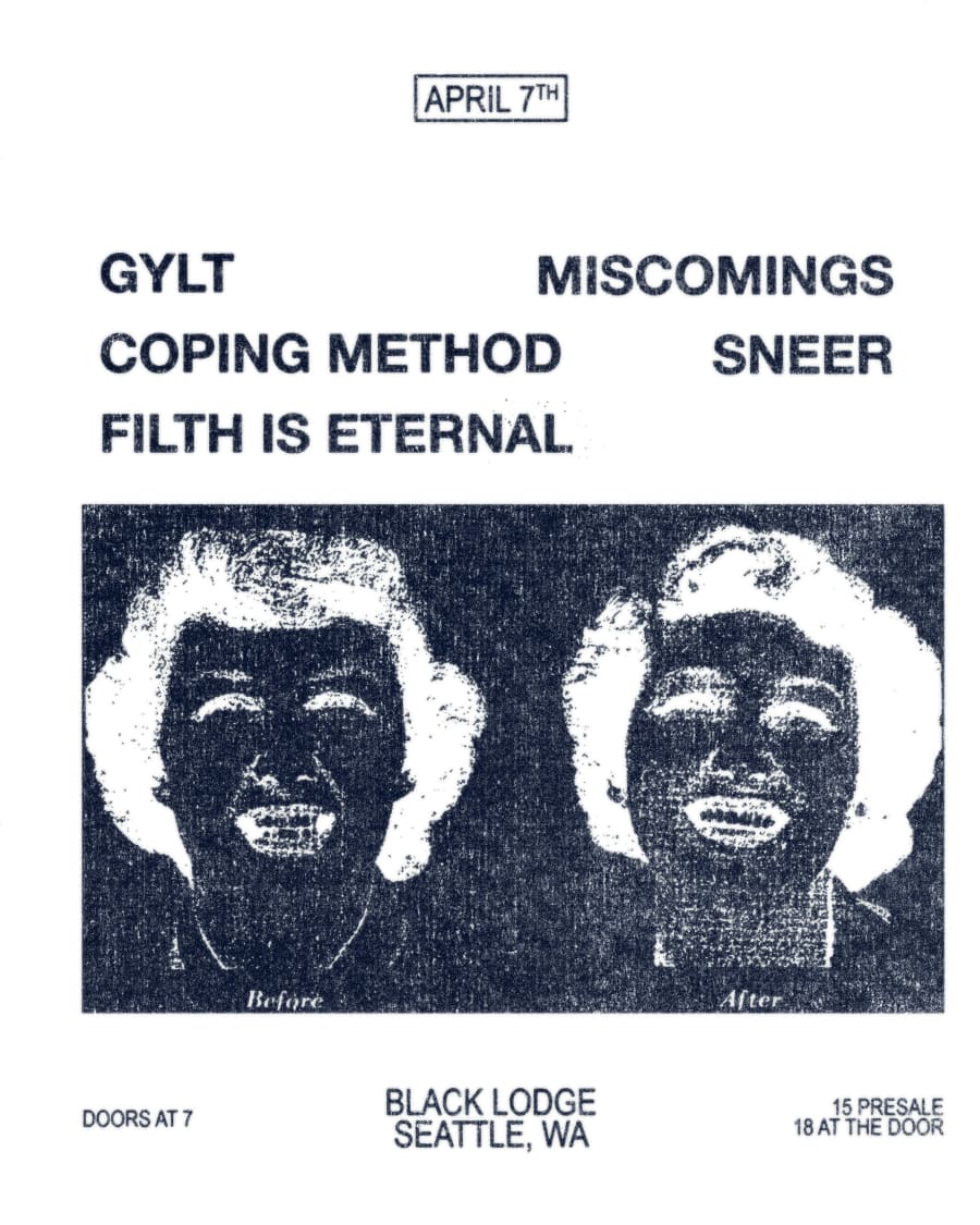 Filth is Eternal, Gylt, Coping Method, Miscomings