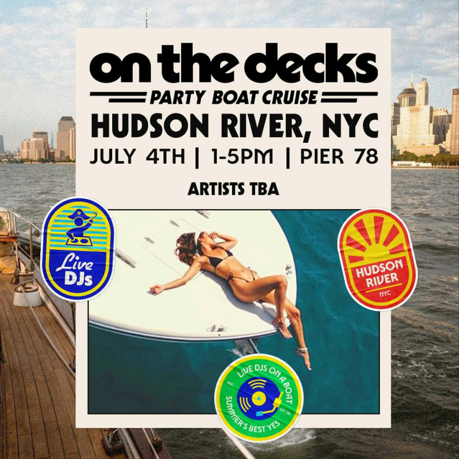 On The Decks - Boat Party