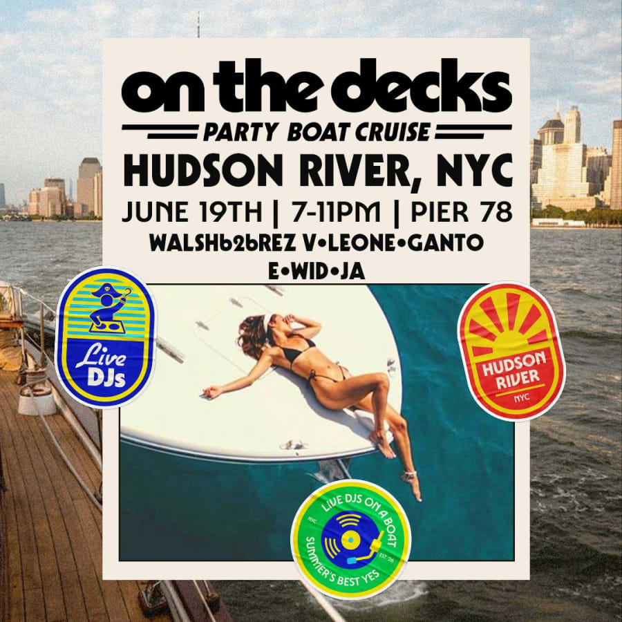 On The Decks - Boat Party