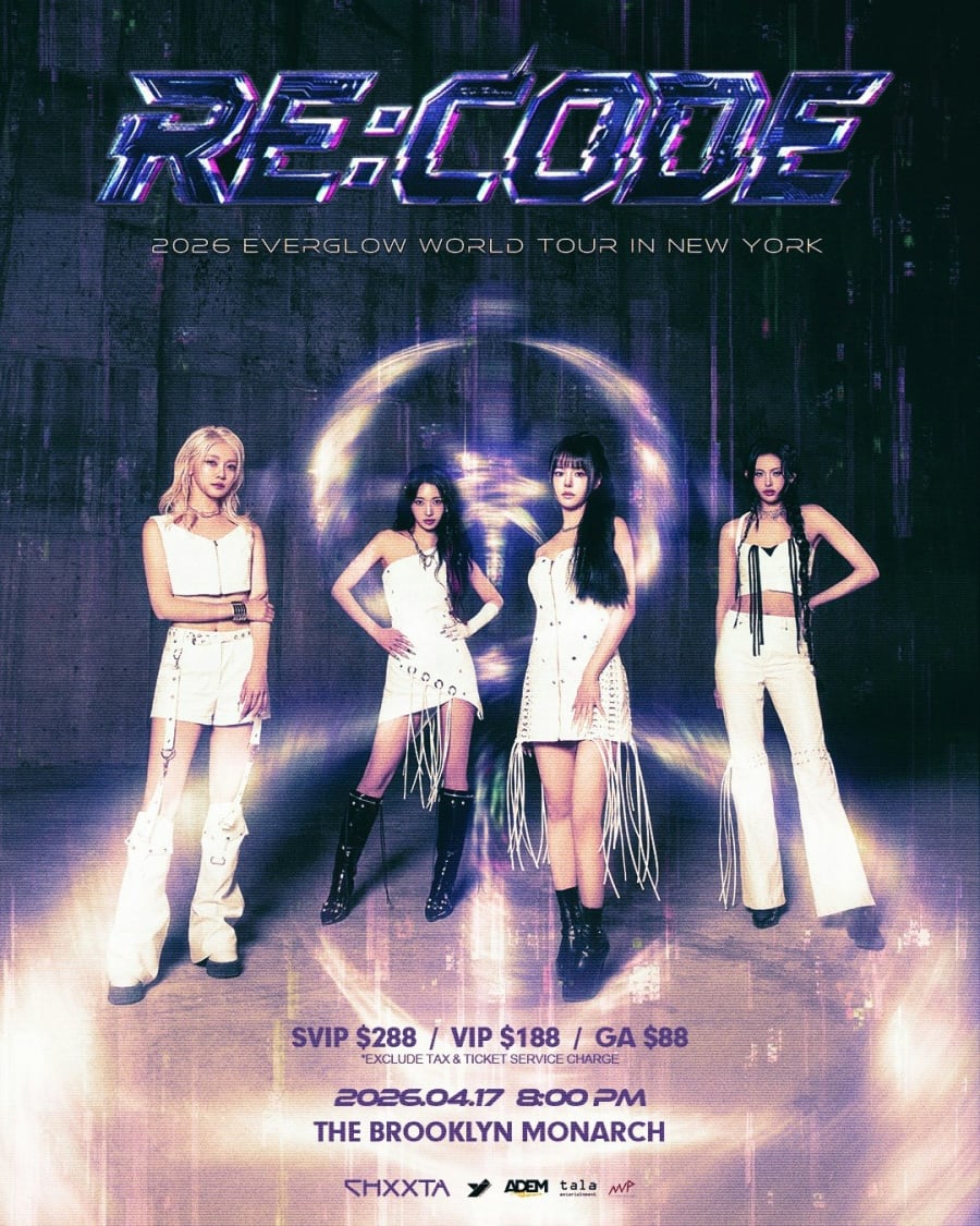  2026 EVERGLOW World Tour [RE:CODE] in NYC