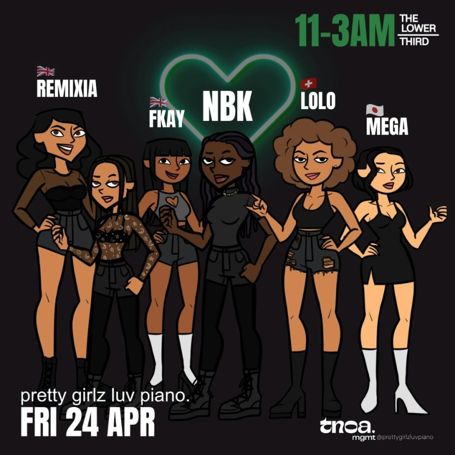 PRETTY GIRLZ LUV PIANO