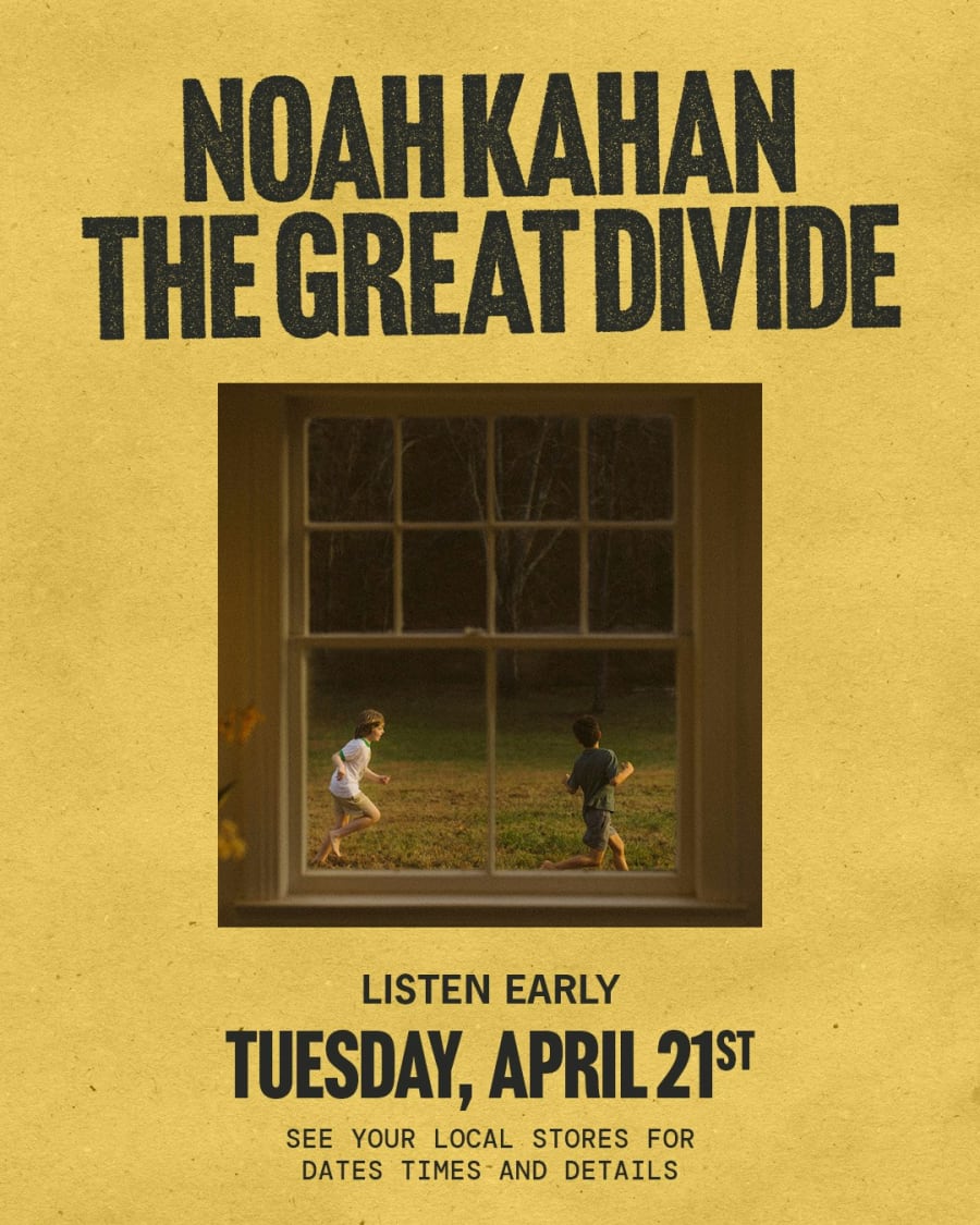 Noah Kahan "The Great Divide" Early Listening Party