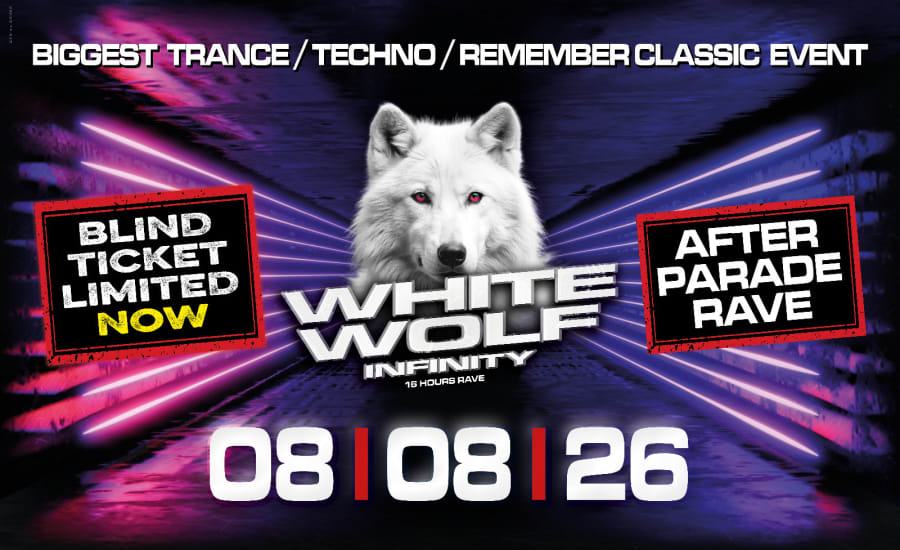 AFTER PARADE WHITE WOLF INFITY - Techno Acid Remember Trance in Zürich