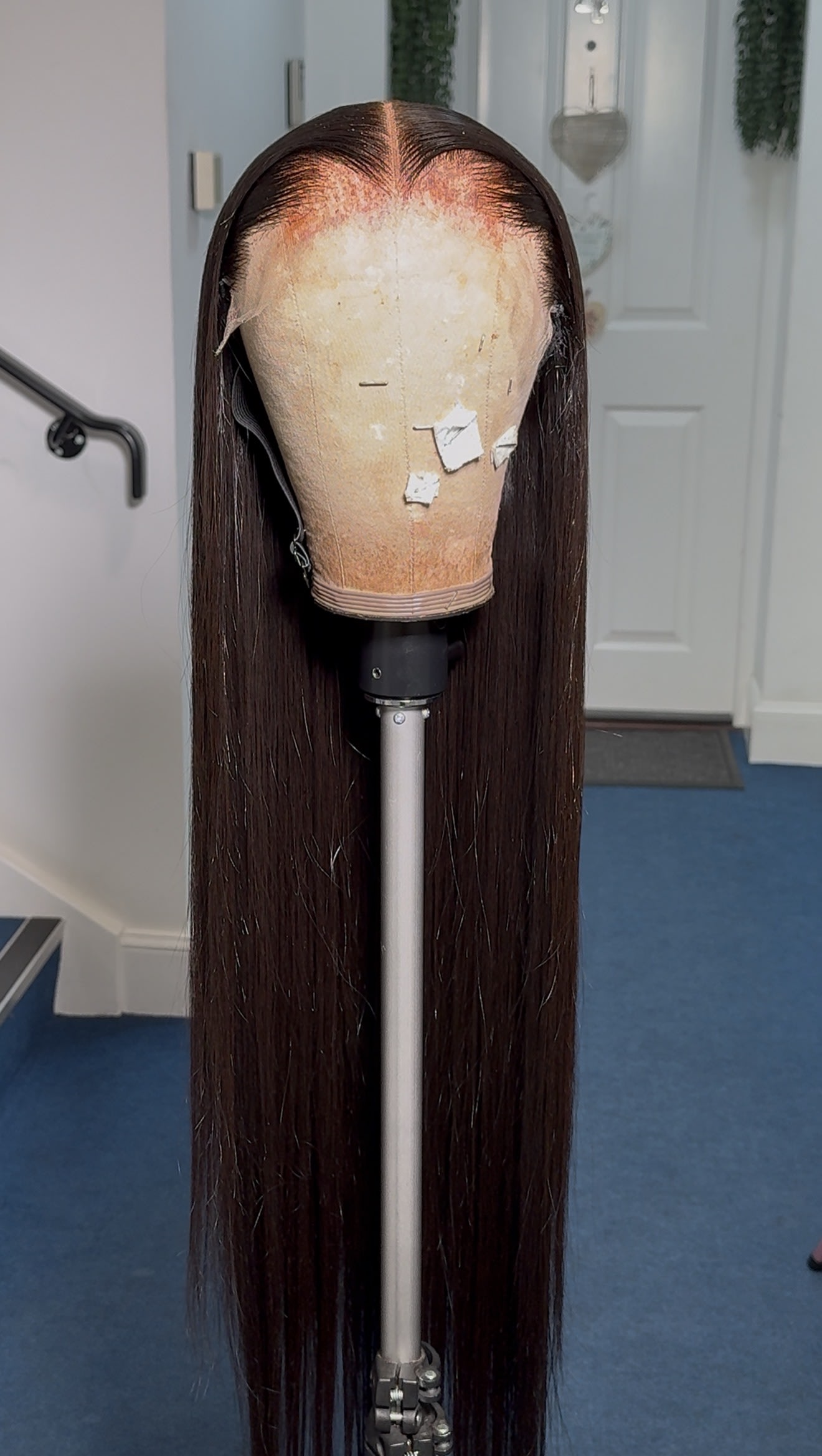 34inch single donor bone straight wig - Image 3