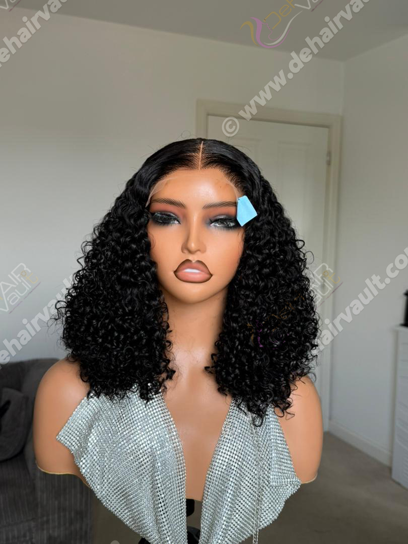 Wig Vian | 12-inch SDD Pixie Curl Wig – 5x5 Glueless Closure (250g) - Image 1